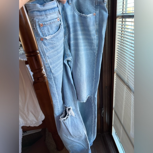 American Eagle 90’s straight jeans size 10 - Picture 6 of 6